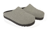 Velvy fur clogs Gray WOKA