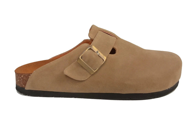 Cozy Clogs Woman Beige - WOKA Hover Image