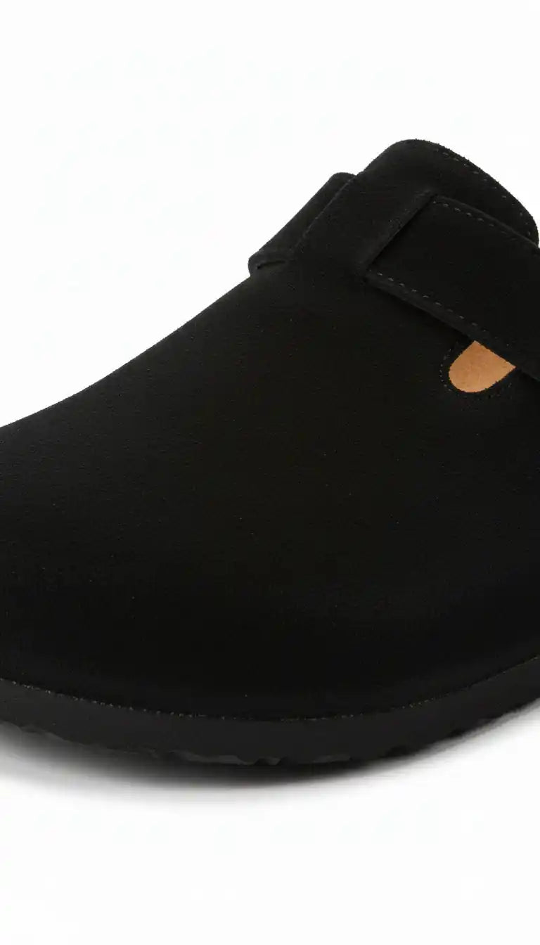 Cozy Clogs Woman Black - WOKA