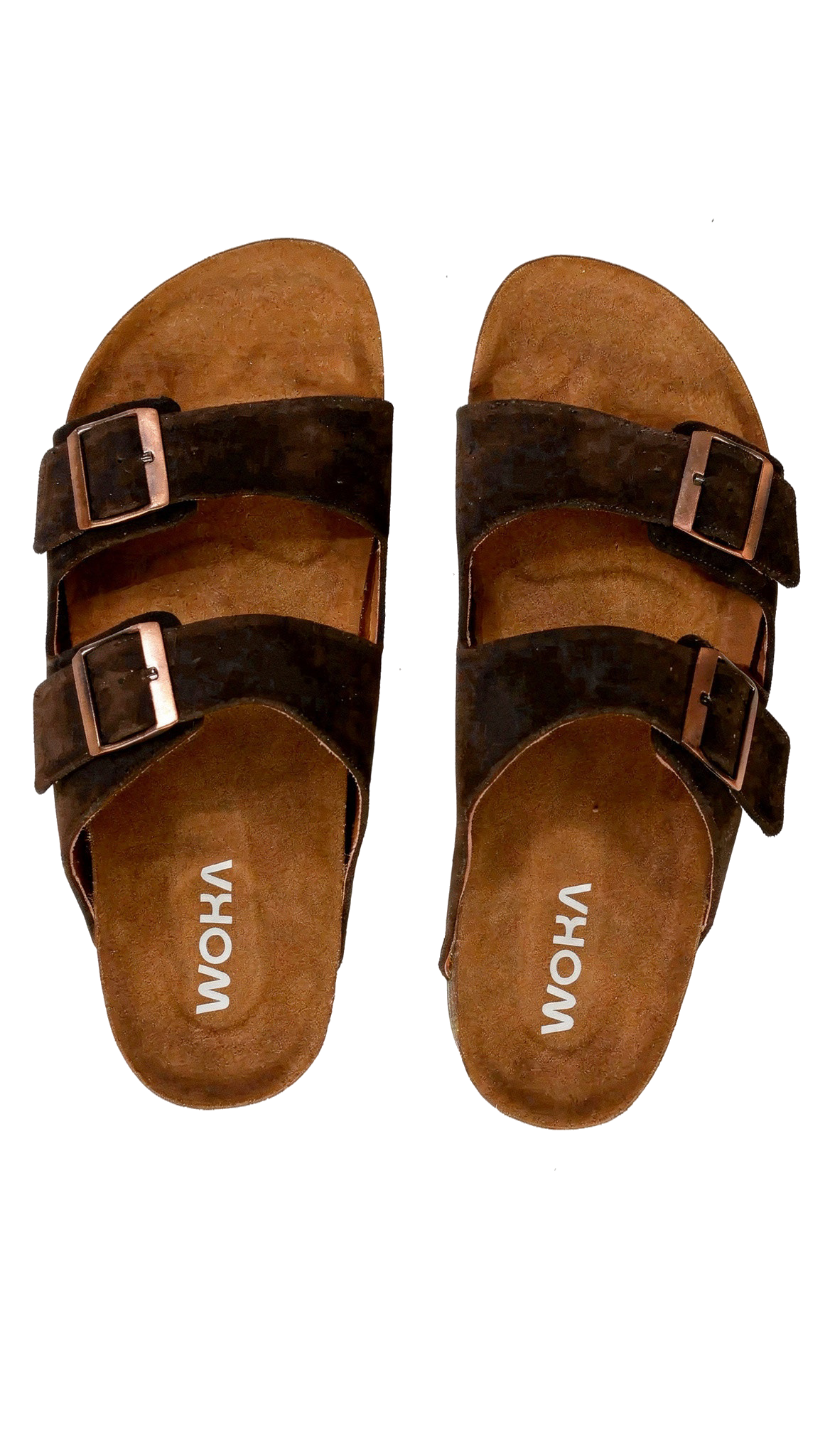 Moreno double strap brown