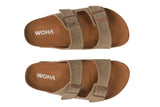 Moreno double strap Beige - WOKA