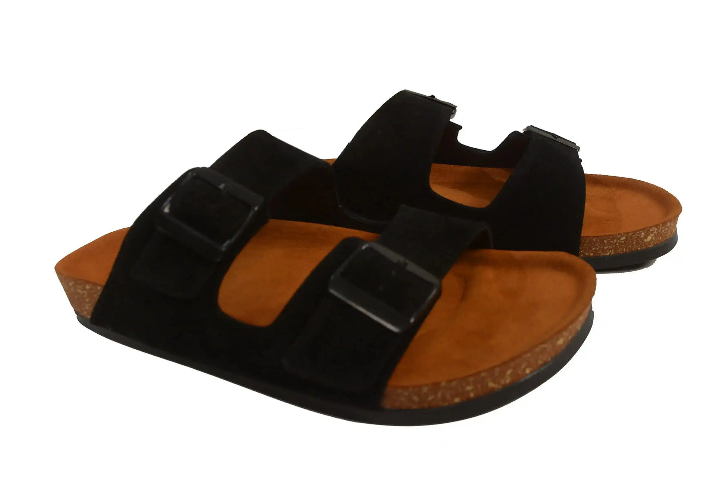 Moreno double strap Black - WOKA