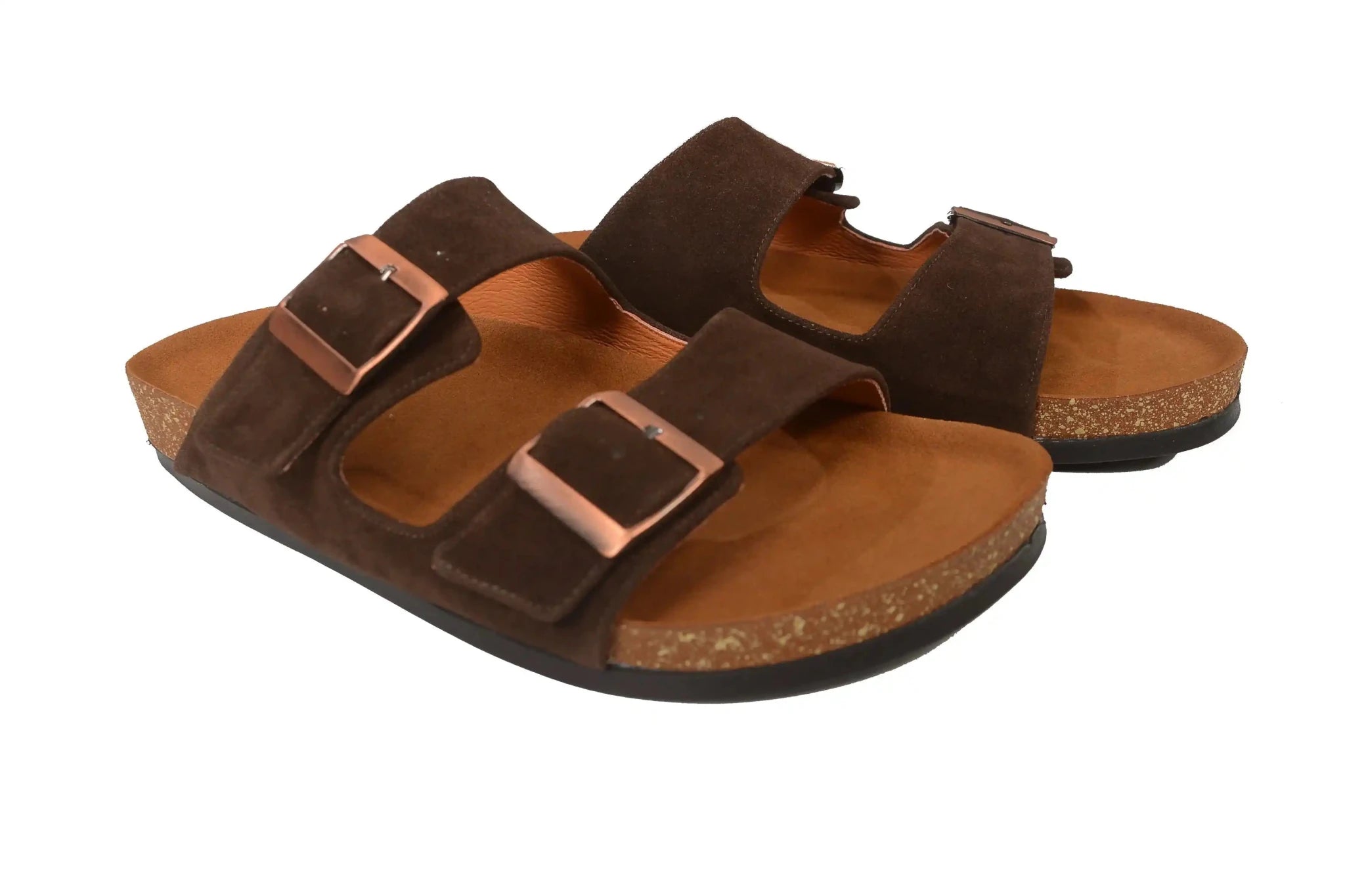 Moreno double strap brown - WOKA