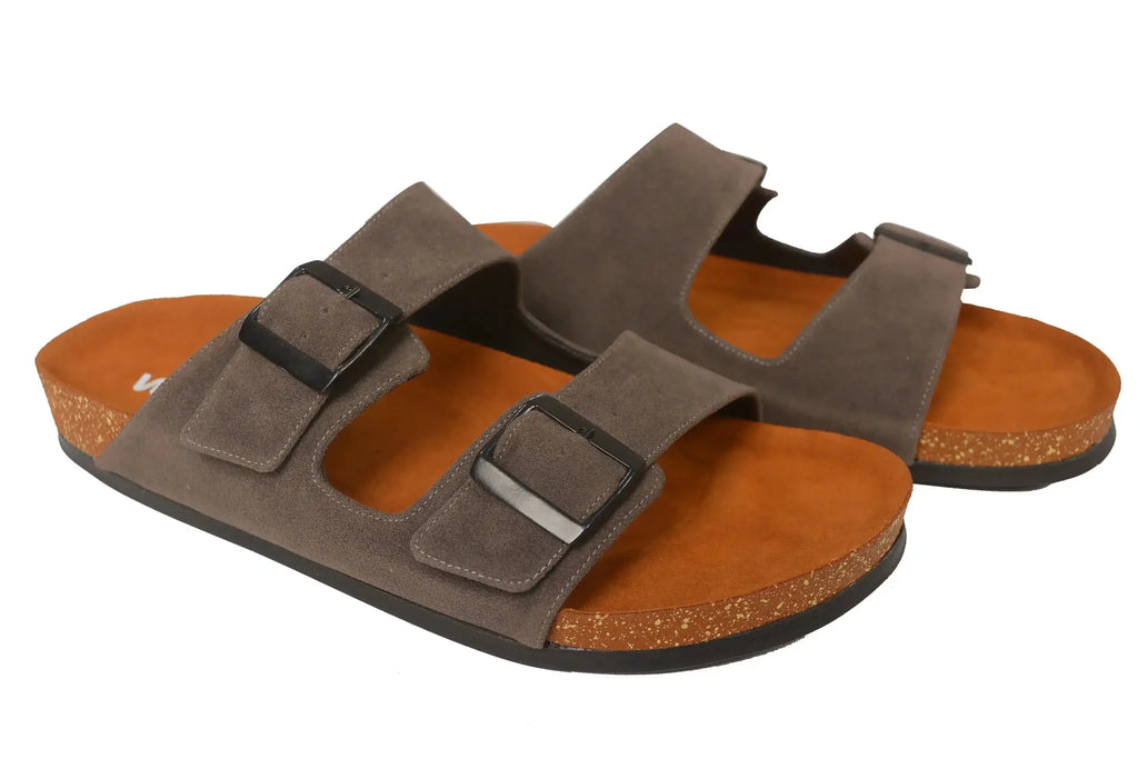 Moreno double strap Dark Gray - WOKA