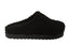 Velvy fur clogs black - WOKA
